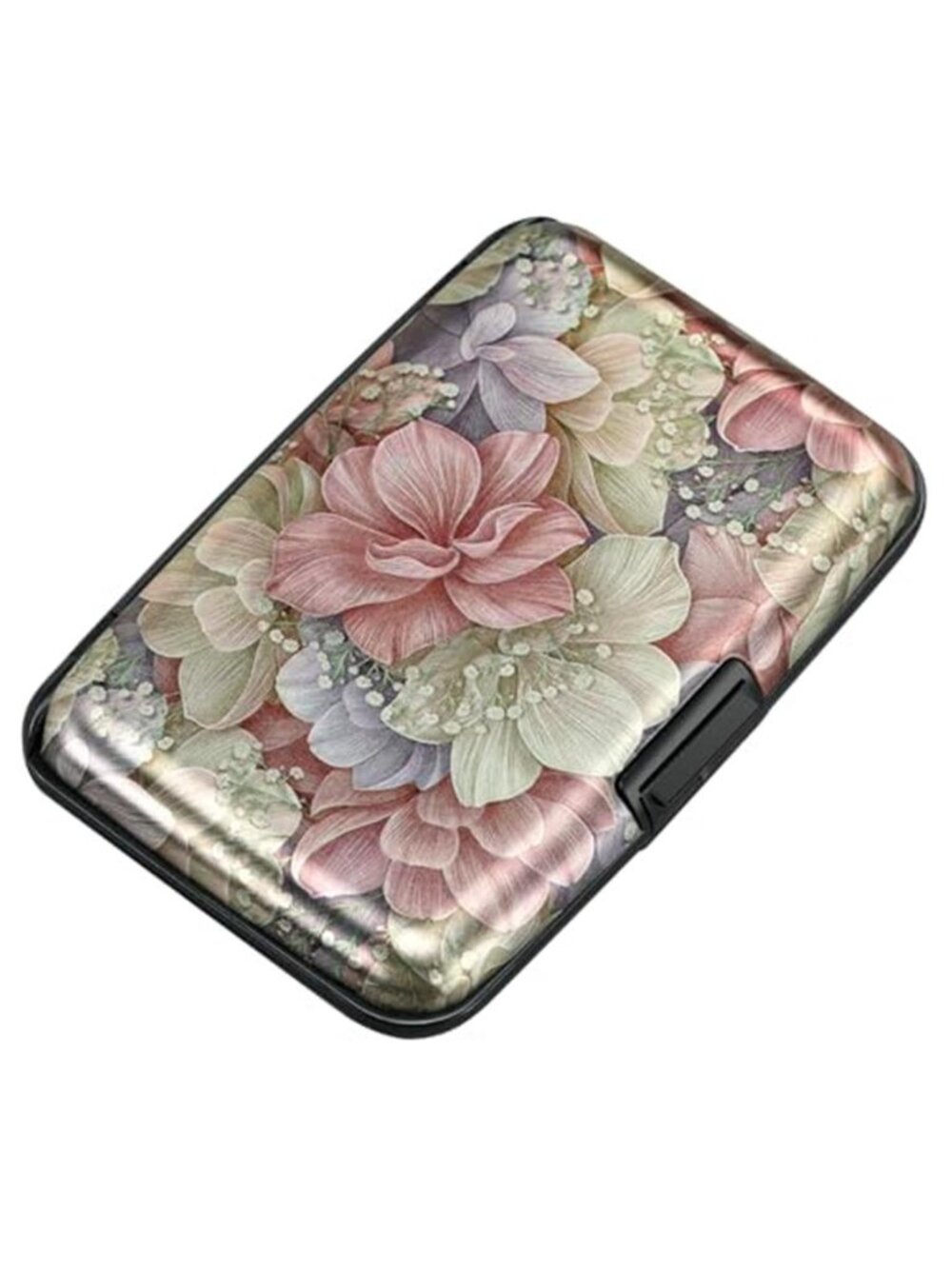 Mini RFID Aluminum Wallet Credit Cards Holder Business Card Case Metal ID Case